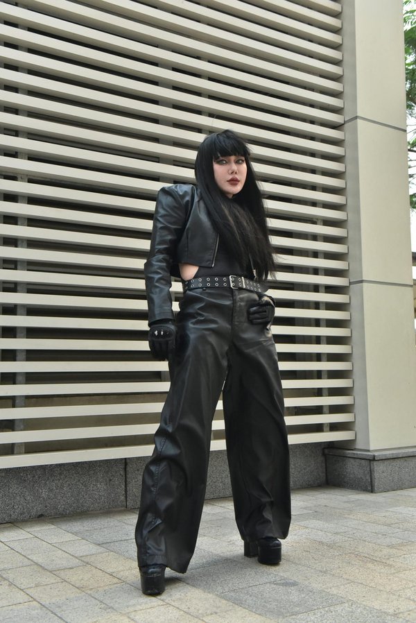 Gothic lace up pants: your essential aesthetic statement